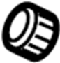 Image of A/C Service Valve Cap (Front, Rear) image for your Mazda