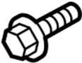 Image of Bolt. Condenser. Mount. (Lower). A threaded rod with a. image for your 2019 Mazda CX-3  Sport Sport Utility 
