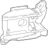 Image of Blind Spot Detection System Warning Sensor Bracket image for your 2021 Mazda CX-30   