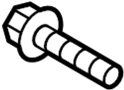 Image of Bolt. Shield. (Upper). Exhaust Manifold Bolt. image for your 2020 Mazda CX-30 2.5L SKYACTIV A/T AWD Select Sport Utility 