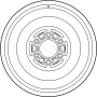 Image of Wheel. A wheel / rim of a. image for your 2012 Mazda MX-5 Miata   