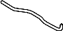 View Windshield Washer Hose (Upper) Full-Sized Product Image