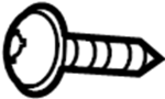 View Screw. (Upper, Lower) Full-Sized Product Image