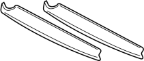 Image of Instrument Panel Trim Panel (Lower) image for your 2004 Mazda 6  S Hatchback 