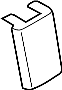 Image of Console Trim Panel (Rear, Lower) image for your 1995 Mazda MIATA   