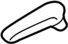 Image of Lever. Knob. Handle. (Left). A Handle which is used. image for your 2018 Mazda 3 2.5L SKYACTIV A/T Touring Sedan 