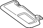 Image of Sun Visor (Left) image for your 2016 Mazda CX-9 2.5L SKYACTIV A/T AWD Sport Sport Utility 