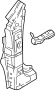 Image of Body A-Pillar Reinforcement (Left, Lower) image for your 2021 Mazda CX-3   