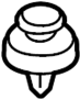 Image of Trim. Clip. Fastener. Panel. (Upper, Lower). A Clip which helps. image for your Mazda