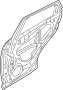 Image of Door Shell (Left, Rear) image for your 1996 Mazda MIATA  M Edition Convertible 