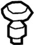 View Door Seal Clip (Rear, Lower) Full-Sized Product Image