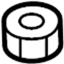 View Suspension Shock Absorber Mount (Upper) Full-Sized Product Image 1 of 2