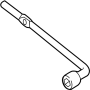 Image of Wheel Lug Wrench image for your 2010 Mazda MX-5 Miata  Sport Convertible 