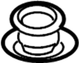Image of Trim. Fastener. Clip. Panel. Pillar. (Front, Rear, Upper, Lower). Body B-Pillar Trim Panel. image for your 1999 Mazda B3000   
