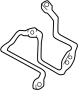 Image of Mud Flap Bracket (Left) image for your 1994 Mazda B2300  Base Standard Cab Pickup Fleetside 