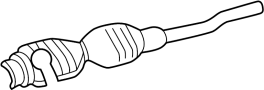 Image of Catalytic Converter image for your 2001 Mazda Tribute