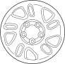 View Wheel Full-Sized Product Image 1 of 2
