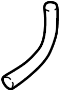 Image of Power Steering Return Hose (Upper) image for your 1991 Mazda MX-6   