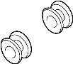 View BUSHING, SELECT LEVER. Shift tube bushing.  Full-Sized Product Image 1 of 2