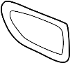 Image of Exterior Door Handle Gasket image for your 1995 Mazda B4000  LE Extended Cab Pickup Fleetside 