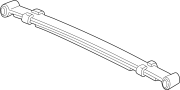 Image of Leaf Spring Assembly (Rear) image for your Mazda