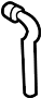 Image of Engine Coolant Overflow Hose image for your 2004 Mazda 6   