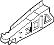 Image of Fender Rail (Left, Upper) image for your 2001 Mazda B4000   