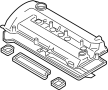 Image of Engine Valve Cover image for your 1992 Mazda B2200  Base Standard Cab Pickup Fleetside 