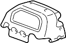 Image of Exhaust Manifold Heat Shield image for your 2005 Mazda Tribute 2.3L Duratec A/T FWD i Sport Utility 