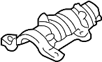 View Exhaust Heat Shield (Front, Upper) Full-Sized Product Image