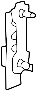 Image of Seat Belt Height Adjuster image for your 2023 Mazda CX-50   