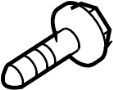 Image of Screw. Molding. Rocker. Fender Liner Screw. image for your 2010 Mazda Tribute 3.0L Duratec V6 FLEX A/T FWD S Sport Utility 