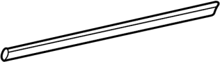 View Door Window Belt Weatherstrip (Right, Front) Full-Sized Product Image 1 of 1