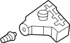 Image of Engine Air Intake Resonator (Rear) image for your 2010 Mazda 5  Grand Touring Mini Passenger Van 
