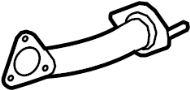 Image of Pipe. Exhaust. (Front). Exhaust Intermediate. image for your 2009 Mazda MX-5 Miata  SV Convertible 