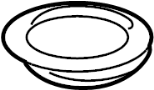 Image of Coil Spring Insulator (Upper) image for your 2004 Mazda 6   