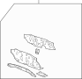 Image of Firewall (Lower) image for your 1998 Mazda B2500   