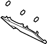 Image of Instrument Panel Knee Bolster. Steering Column Cover. (Lower). A trim component that. image for your 2004 Mazda MIATA 1.8L M/T Mazdaspeed Convertible 