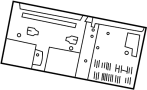 Image of Radio Control Unit image for your 2004 Mazda B2300   