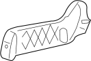 Image of Seat Trim Panel (Lower) image for your 2003 Mazda MIATA   