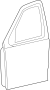 Image of Door Shell (Right, Front) image for your 1993 Mazda MIATA   