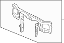 View Radiator Support Tie Bar (Upper) Full-Sized Product Image 1 of 2
