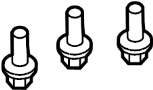 Image of Bolt. Module. Control. HEX. ABS.  ABS Control Module Bolt. image for your 2010 Mazda Tribute