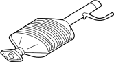 Image of Catalytic Converter image for your 2005 Mazda MPV   