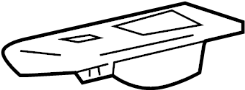 View Door Window Switch Bezel Full-Sized Product Image 1 of 2