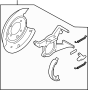 Image of Parking Brake Assembly image for your 2010 Mazda