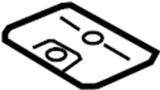 Image of Radiator Support Splash Shield Cap image for your Mazda