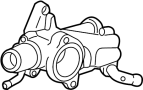 View Engine Coolant Thermostat Housing Full-Sized Product Image