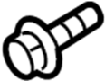 Image of PROTECTOR. Screen bolt. SCREW. image for your 2019 Mazda 6  Signature Sedan 