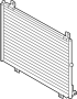 Image of A/C Condenser image for your 2010 Mazda 6   